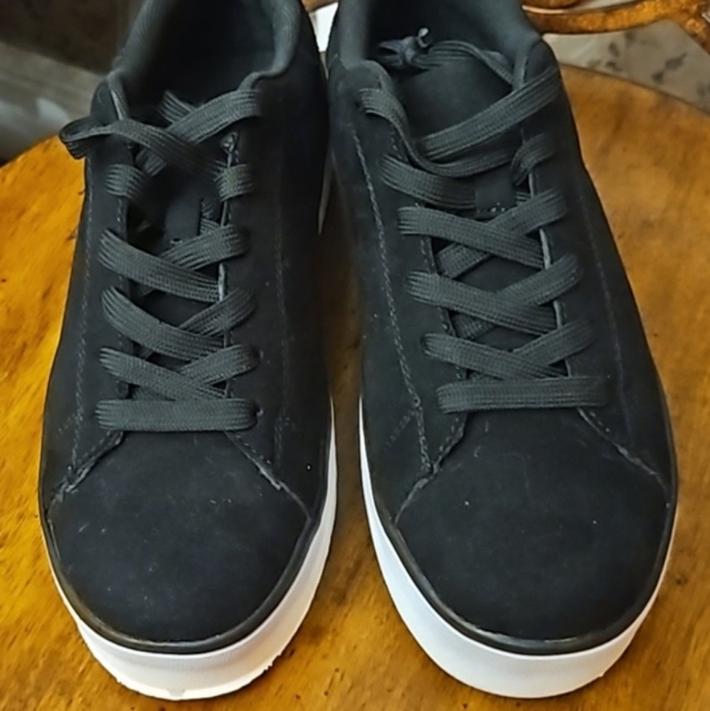 J Adams Black Sneakers
